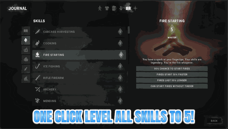 The Long Dark — Wilderness Expert (Max All Skills) (screenshot 2)